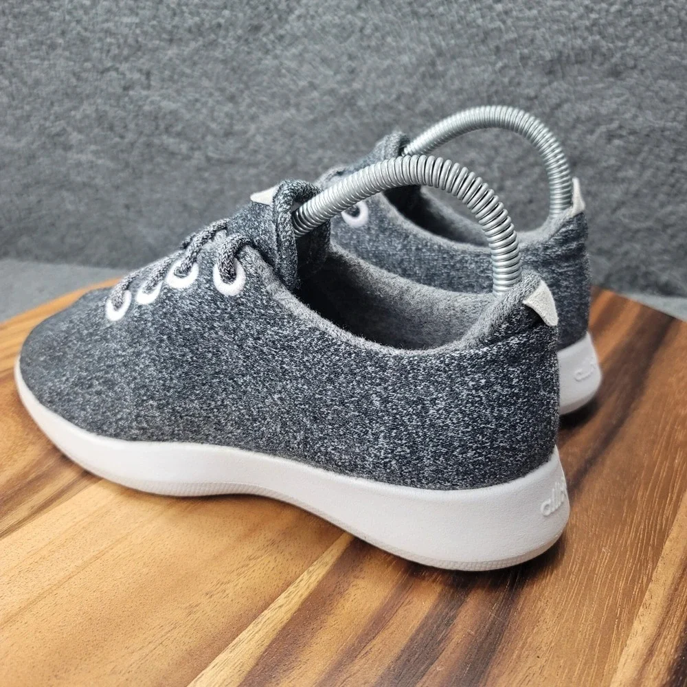 Allbirds‎ Wool Shoes Gray Womens Size 8 Runners Lace Up Sneakers Casual Comfort